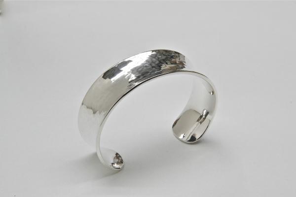 zilveren klemarmband van oud zilver