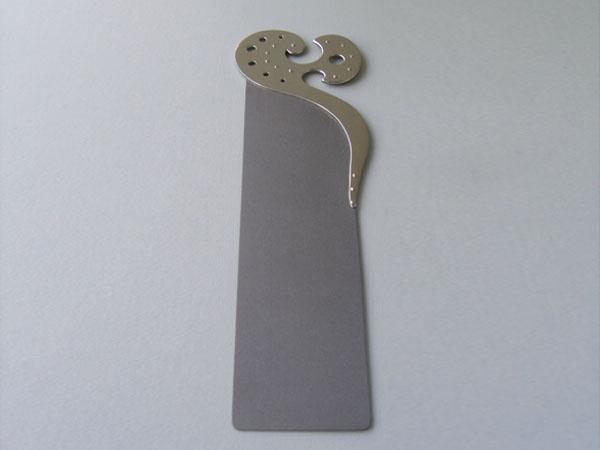 boekenlegger titanium zilver 3